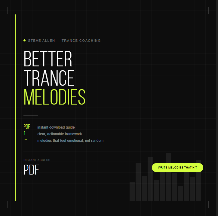 Write Better Trance Melodies PDF – Beginner's Guide